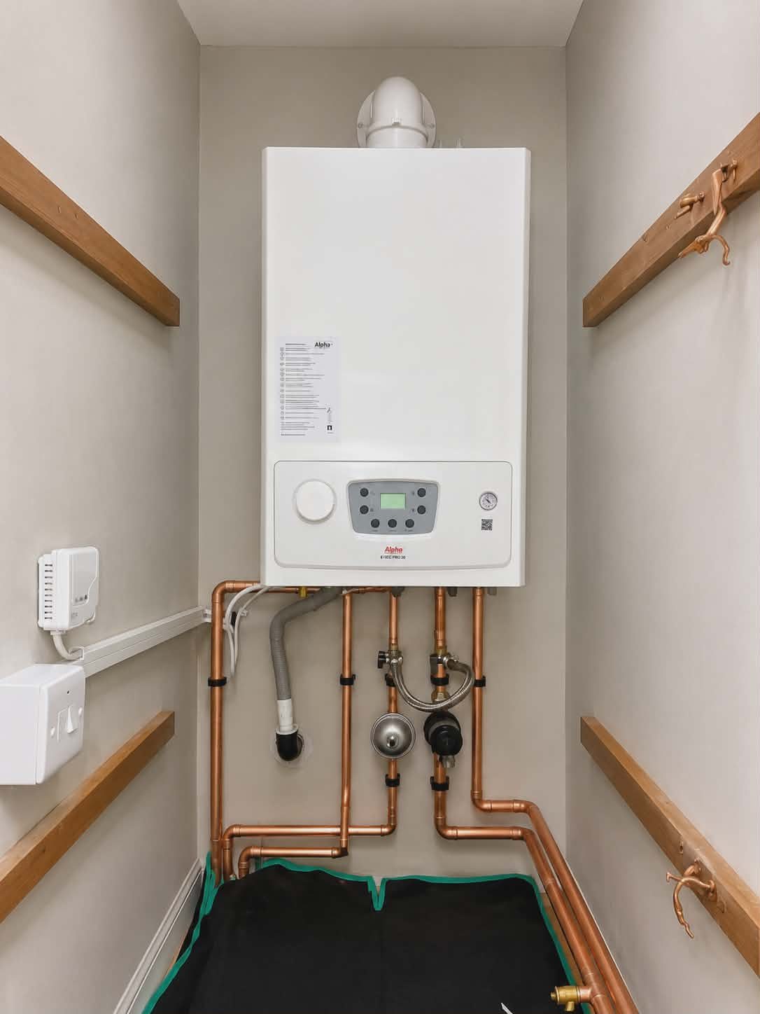LDW Gas and Plumbing boiler installation in Burnley